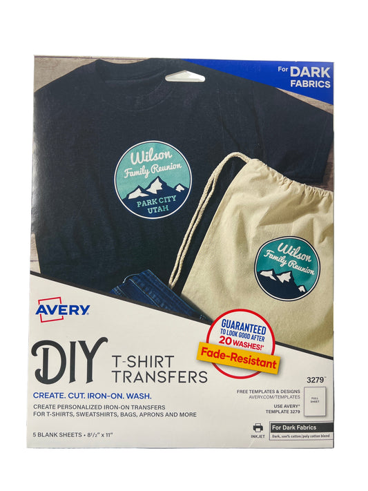 AV DARK T-SHIRT TRANSFERS