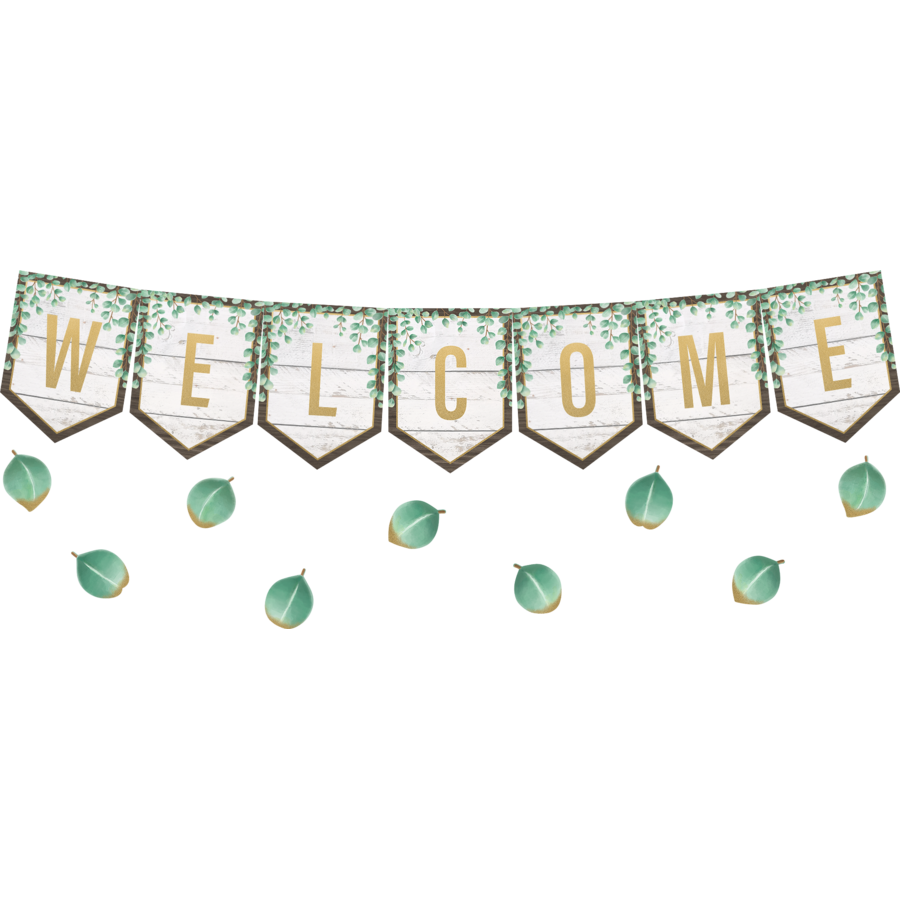 Eucalyptus Pennants Welcome