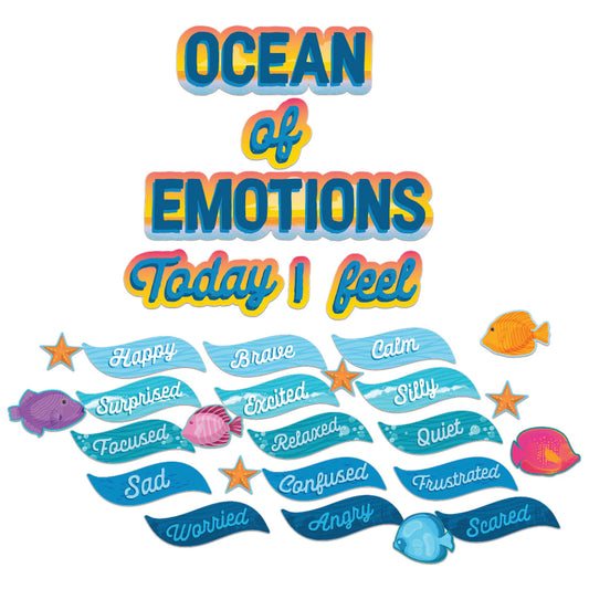SEAS THE DAY OCEAN OF EMOTIONS MINI BULLETIN BOARD