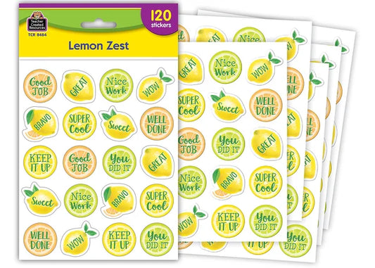 Lemon Zest Stickers