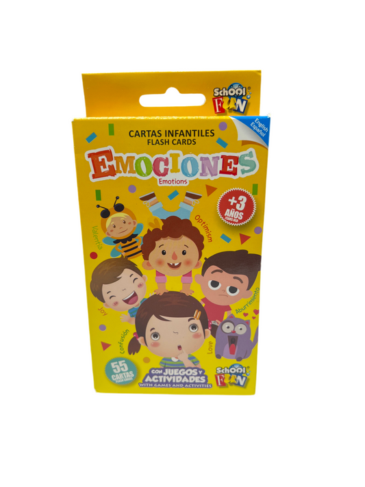 FLASH CARDS | EMOCIONES BILINGUE