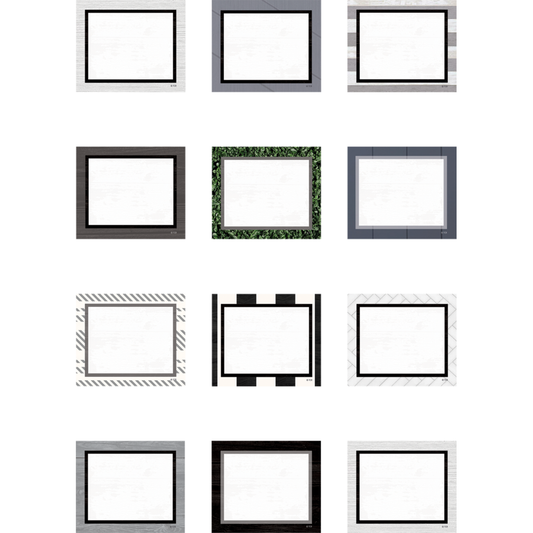 MODERN FARMHOUSE BLANK CARDS MINI ACCENTS