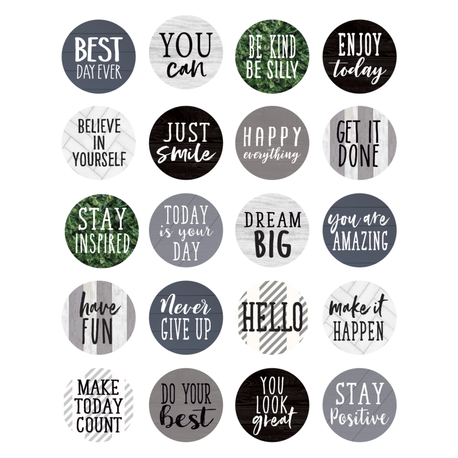 MODERN FARMHOUSE WORDS TO INSPIRE PLANNER STICKERS