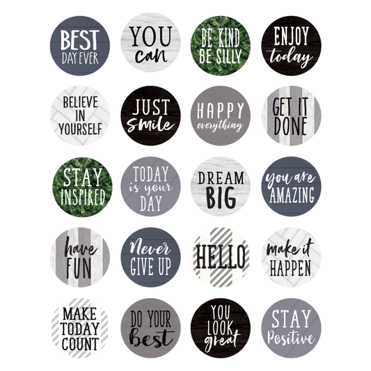 MODERN FARMHOUSE WORDS TO INSPIRE PLANNER STICKERS