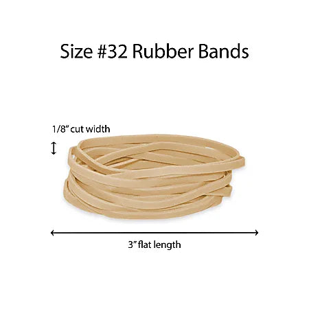 Rubber Bands High Quality #32 .25lb/pk (bag)
