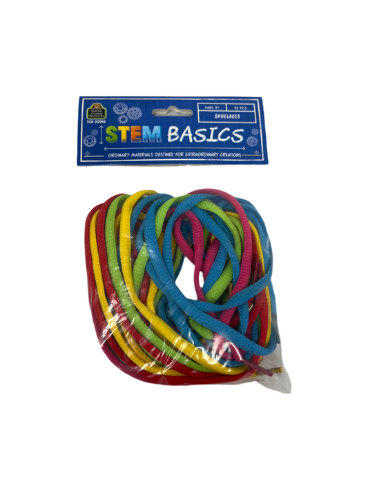 STEM BASICS: SHOELACES 10 COUNT
