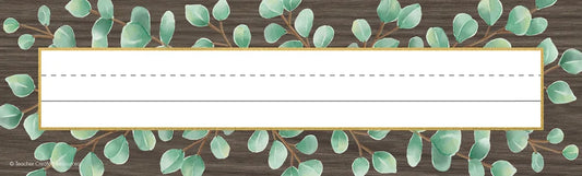 EUCALYPTUS FLAT NAME PLATES 36PK