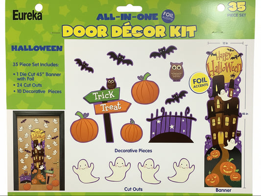 Halloween All-In-One Door Decor Kit