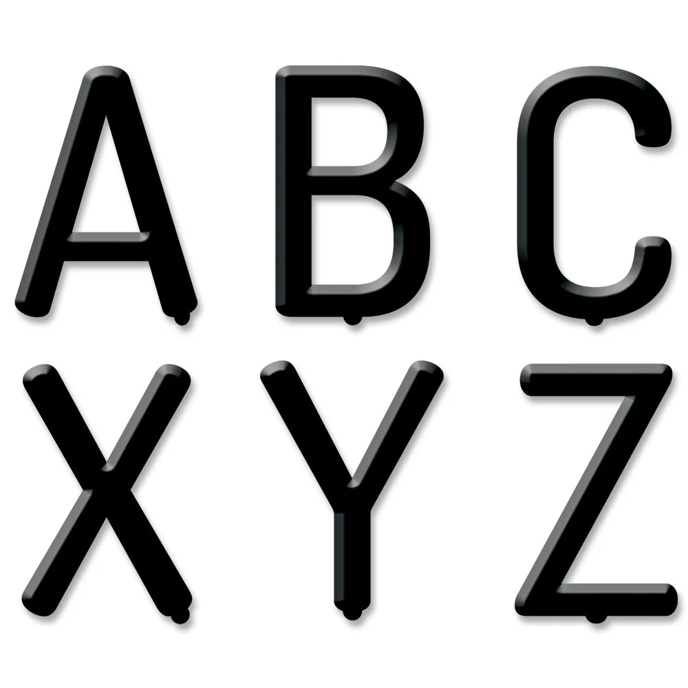 BLACK LETTER BOARD 2" STCIKERS 133 STICKERS