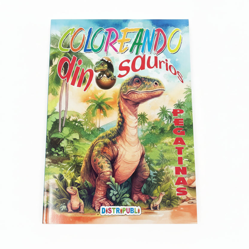 Coloreando Dinosaurios