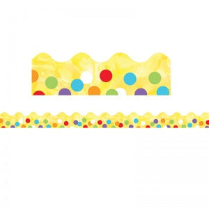 BORDER SCALLOPED CONFETTI