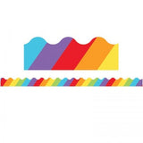 BORDER SCALLOPED BIG RAINBOW