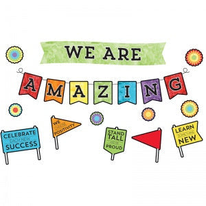 WE ARE AMAZING BULLETIN BOARD SET