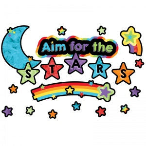 AIM FOR THE STARS MINI BULLETIN BOARD SET