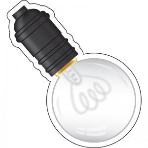 LIGHT BULBS CUT-OUTS