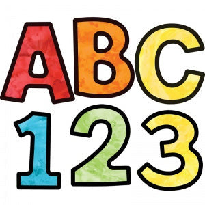 WATERCOLOR COMBO LETTERS