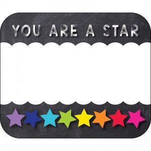 YOU ARE A STAR NAME TAGS