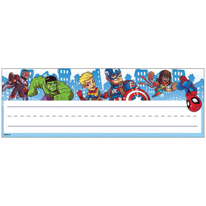 MARVEL SUPER HERO ADVENTURE SELF-ADHESIVE NAME