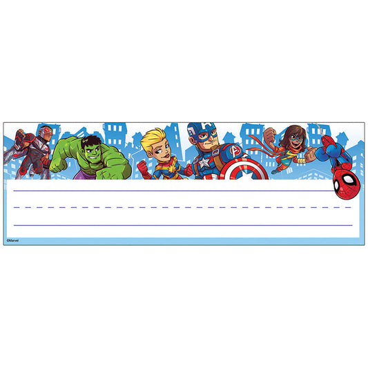 MARVEL SUPER HERO ADVENTURE SELF-ADHESIVE NAME
