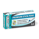 TC BALL PEN MEDIUM STICK BLUE CJ.12