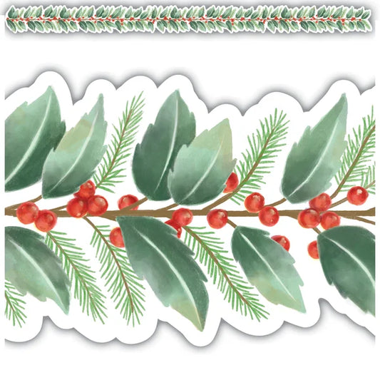 HOLLY DIE-CUT BORDER TRIM