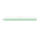 Mint Green Scalloped Border Trim