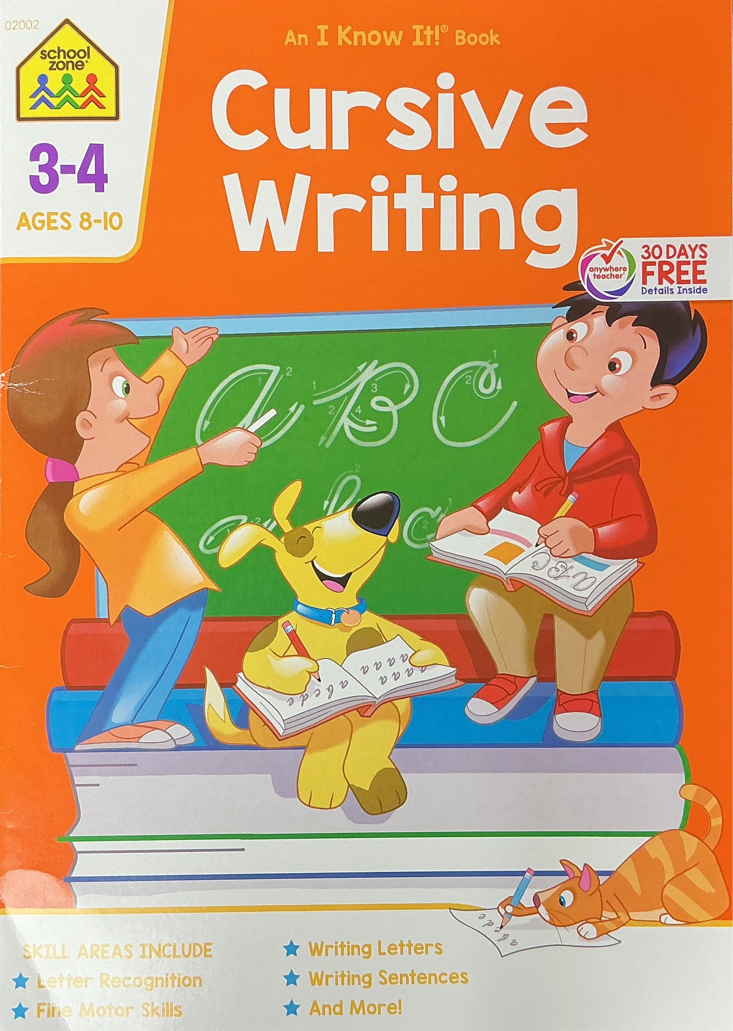 CURSIVE WRITING BOOK GRADES 3-4