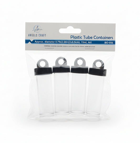 Plastic Tube Container 4CT
