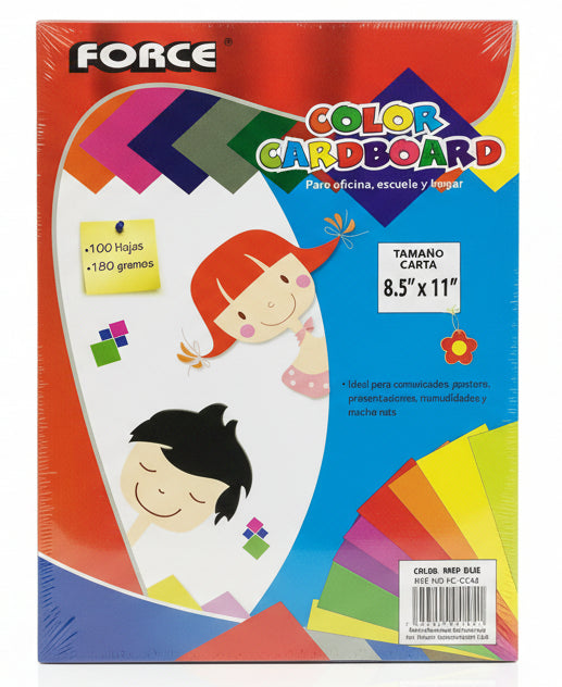 Color Cardboard | Deep Blue| 100 pk