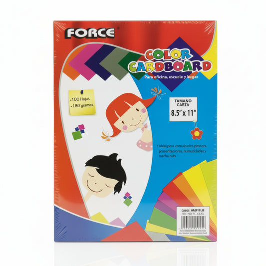 Color Cardboard | Deep Blue| 100 pk – imagen 1 - JA Riollano