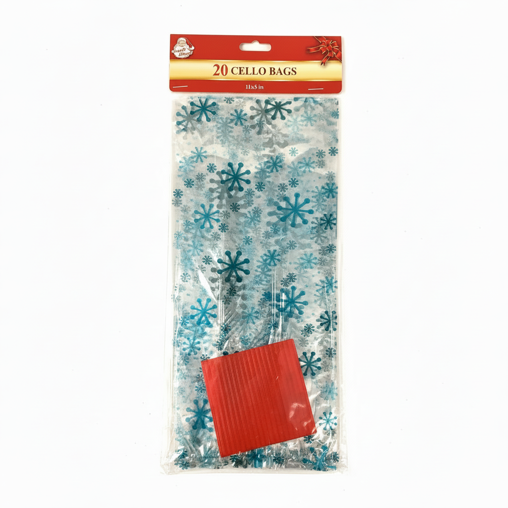 Cello Candy Bags 20ct 11x5IN 2 Astd – imagen 2 - JA Riollano