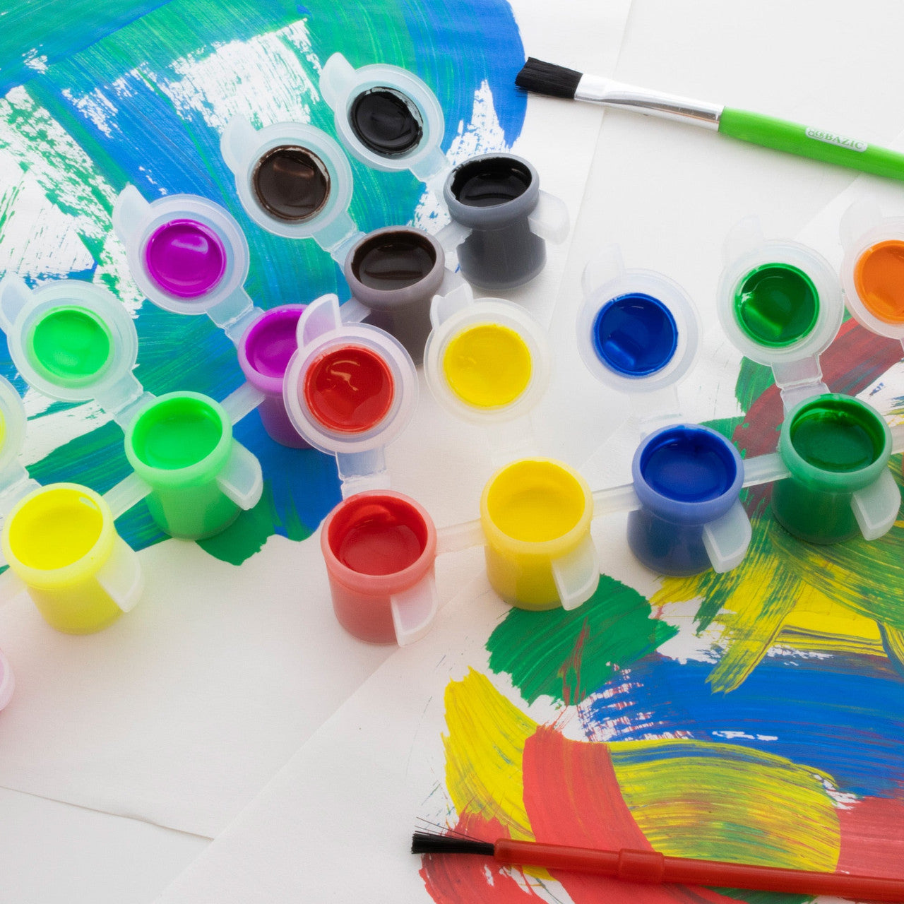 COLOR KIDS PAINT W/BRUSH .17 OZ