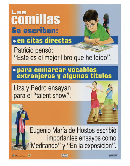 Cartel Las Comillas