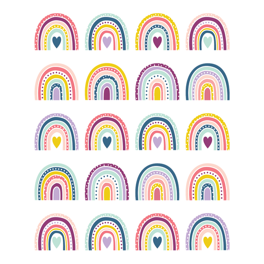 OH HAPPY DAY RAINBOWS STICKERS