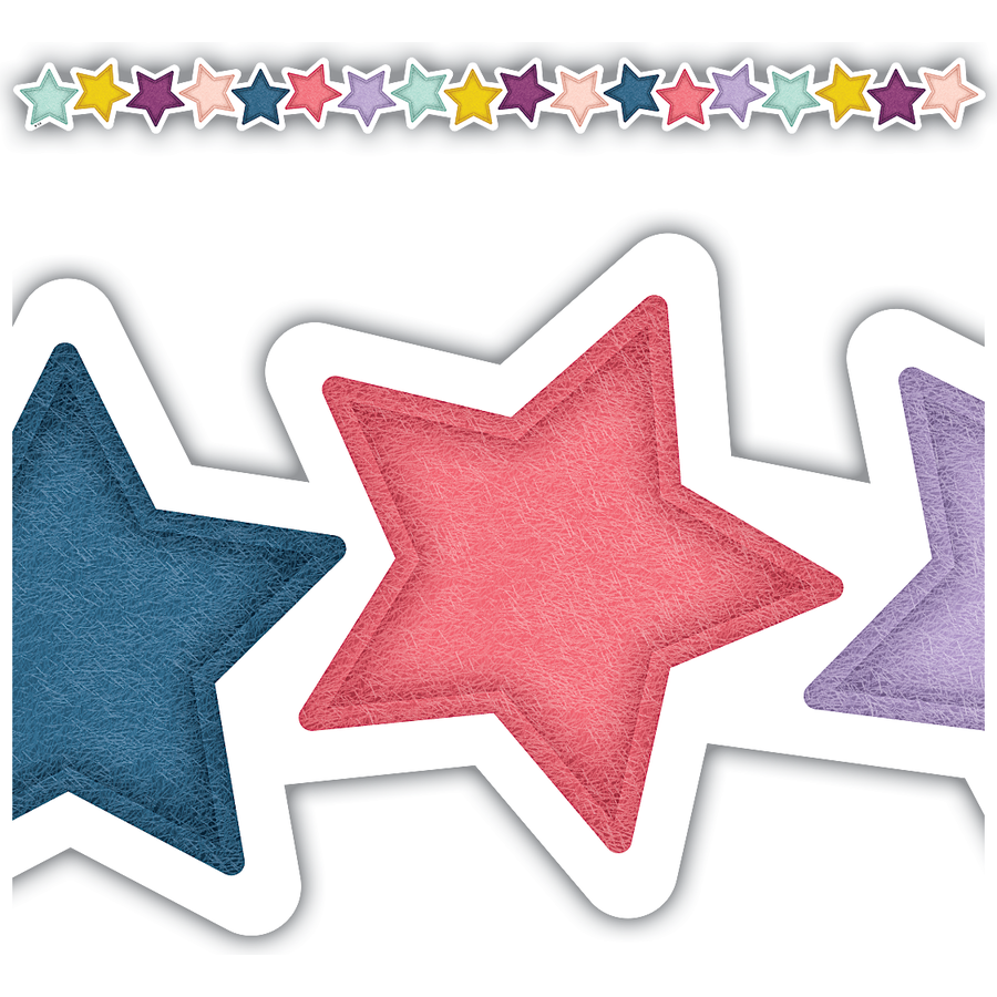OH HAPPY DAY STARS DIE-CUT BORDER