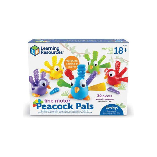 FINE MOTOR PEACOCK PALS