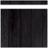 BLACK WOOD STRAIGHT BORDER TRIM