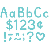 LIGHT TURQUOISE 4" MODERN CLASSIC LETTERS COMBO PA