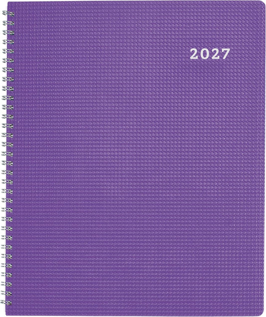 13-Month DuraFlex Time Manager 7-Day Planner - Purple