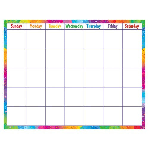 COLOR SPLASH CALENDAR