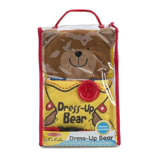 SOFT ACTIVITY BOOK - DRESS UP BEAR