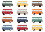 MOVING MOUNTAINS ROAD TRIP CAMPER VANS MINI ACCENT 36 PCS