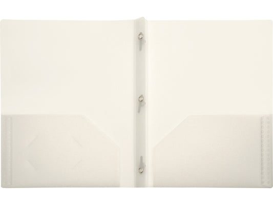 Plastic Folder with Fasteners 2 Pocket