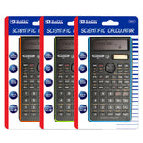 SCIENTIFIC CALCULATOR ASST COLORS 240 FUNCTION