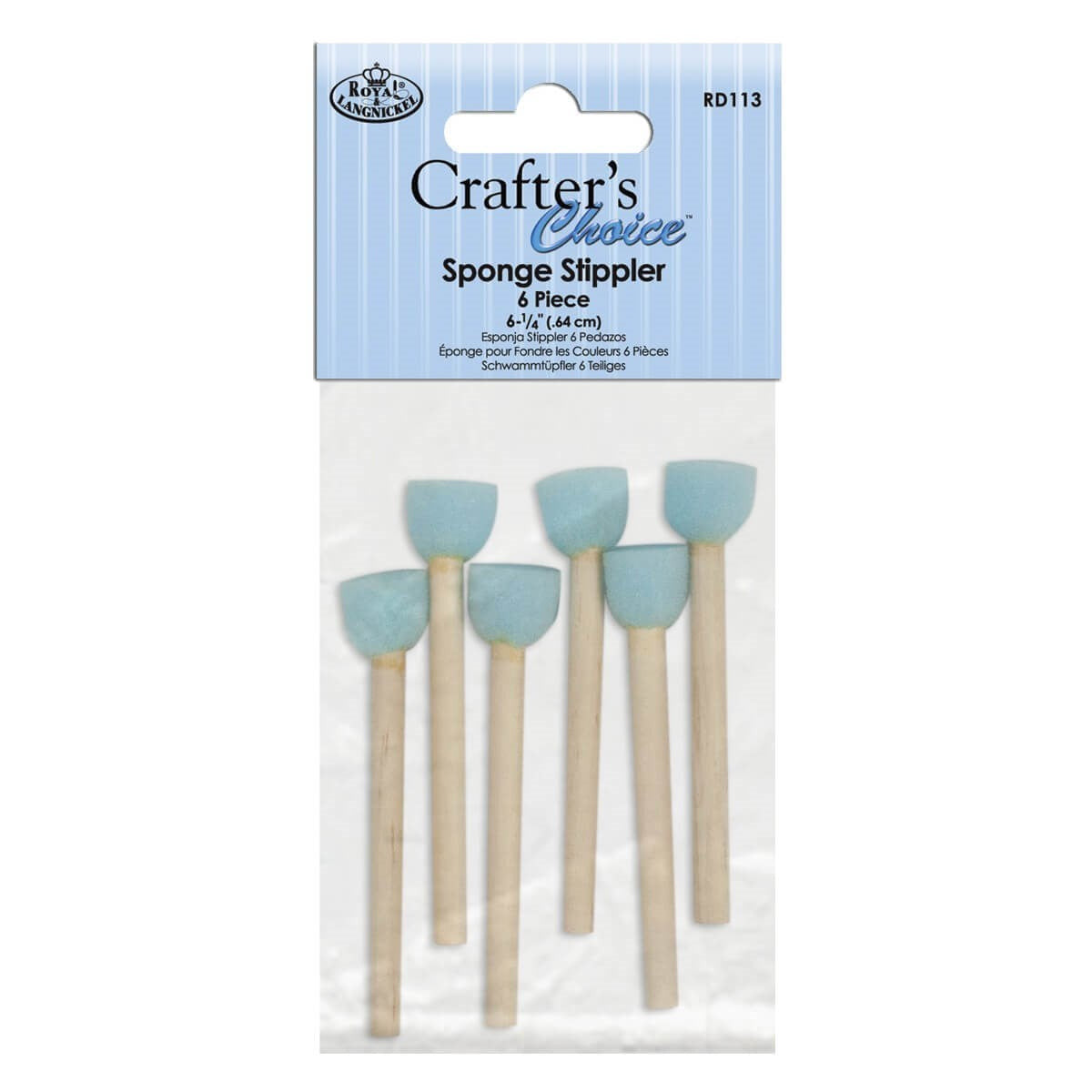 SPONGE STIPPLER 6 PC