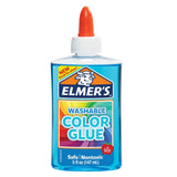 TRANSPARENT WASAHABLE COLOR GLUE BLUE 5OZ