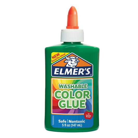 OPAQUE WASHABLE COLOR GLUE GREEN 5OZ