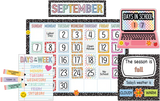 COOL FOR SCHOOL CALENDAR BULLETIN BOARD
