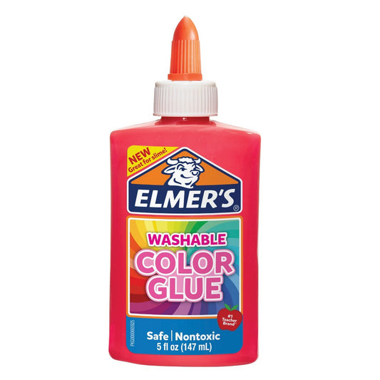 OPAQUE WASHABLE COLOR GLUE PINK 5OZ