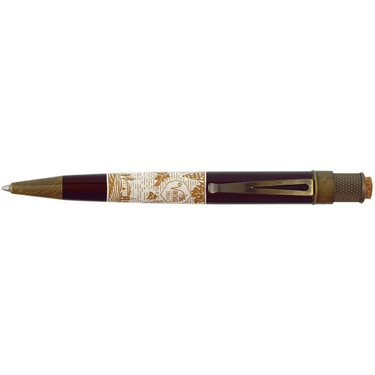 TORNADO SPEAKEASY SERIES, RED WINE ROLLERBALL PEN